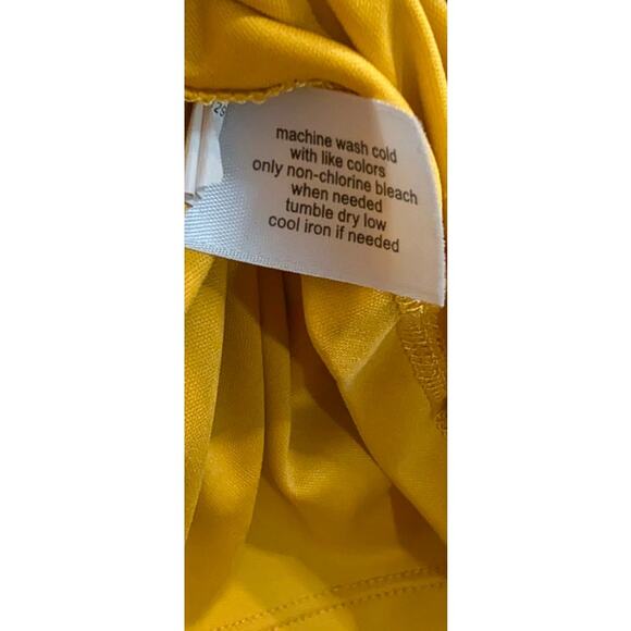 Lane Bryant Top Shirt Blouse Plus Size 20 Gold Textured Off the Shoulder Layered - Picture 3 of 6